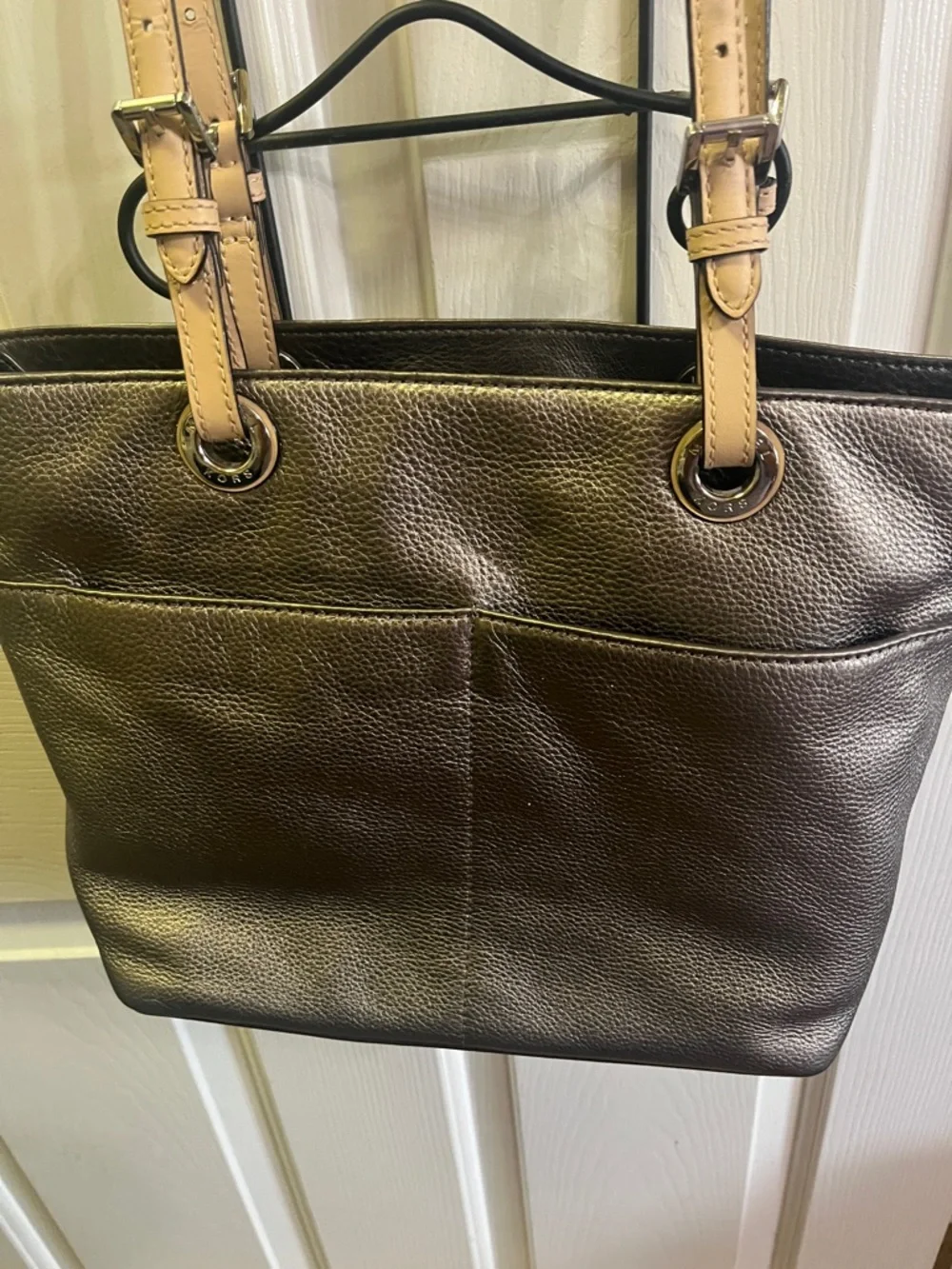 Michael Kors Bedford Leather Purse - Picture 5 of 6